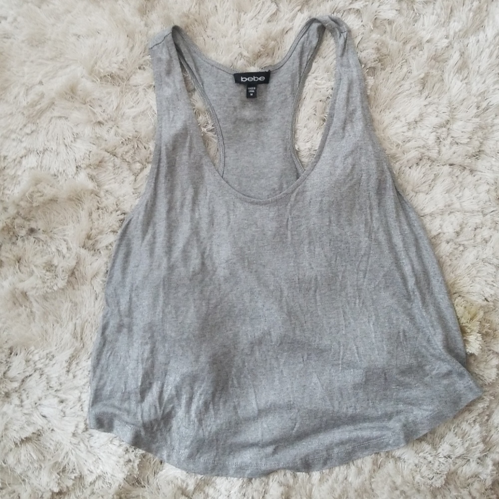 Babe silver tank top